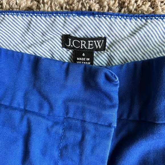 J. Crew 7 inch Chino Shorts in blue - Picture 8 of 9